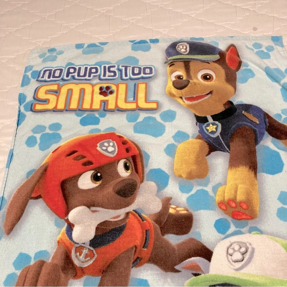 PAW PATROL Nickelodeon Kids Childrens Bath Beach Towel 50 x 24 inches